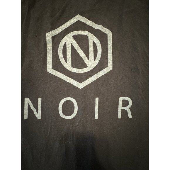 Timeless Black Size Large Spell Out Utopia Is Here Noir Cut Off Tank USA - Picture 7 of 7